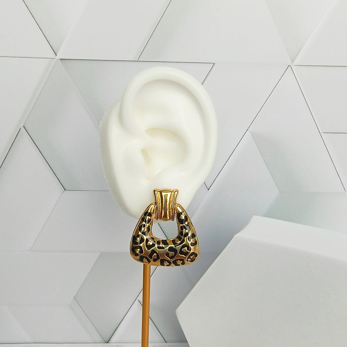 Aretes Animal Print para Mujer