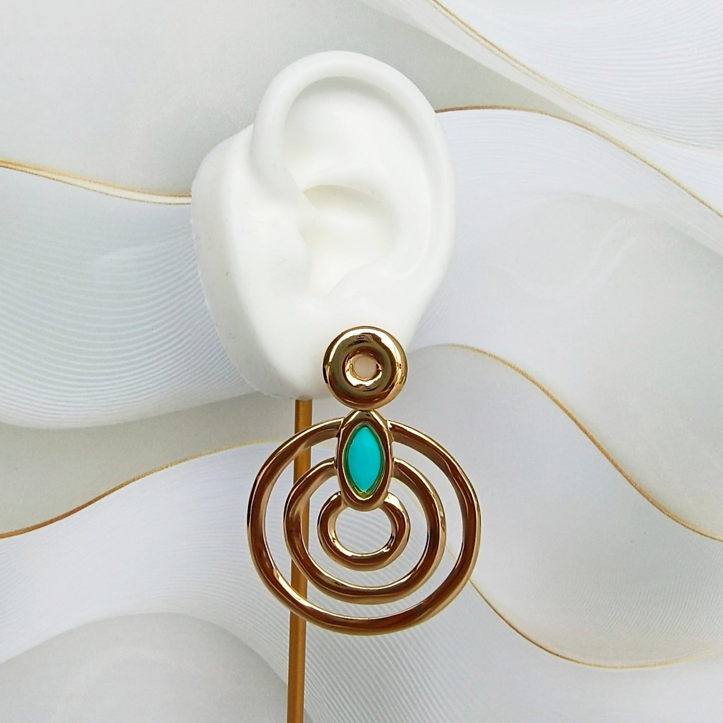 maxi aretes para mujer