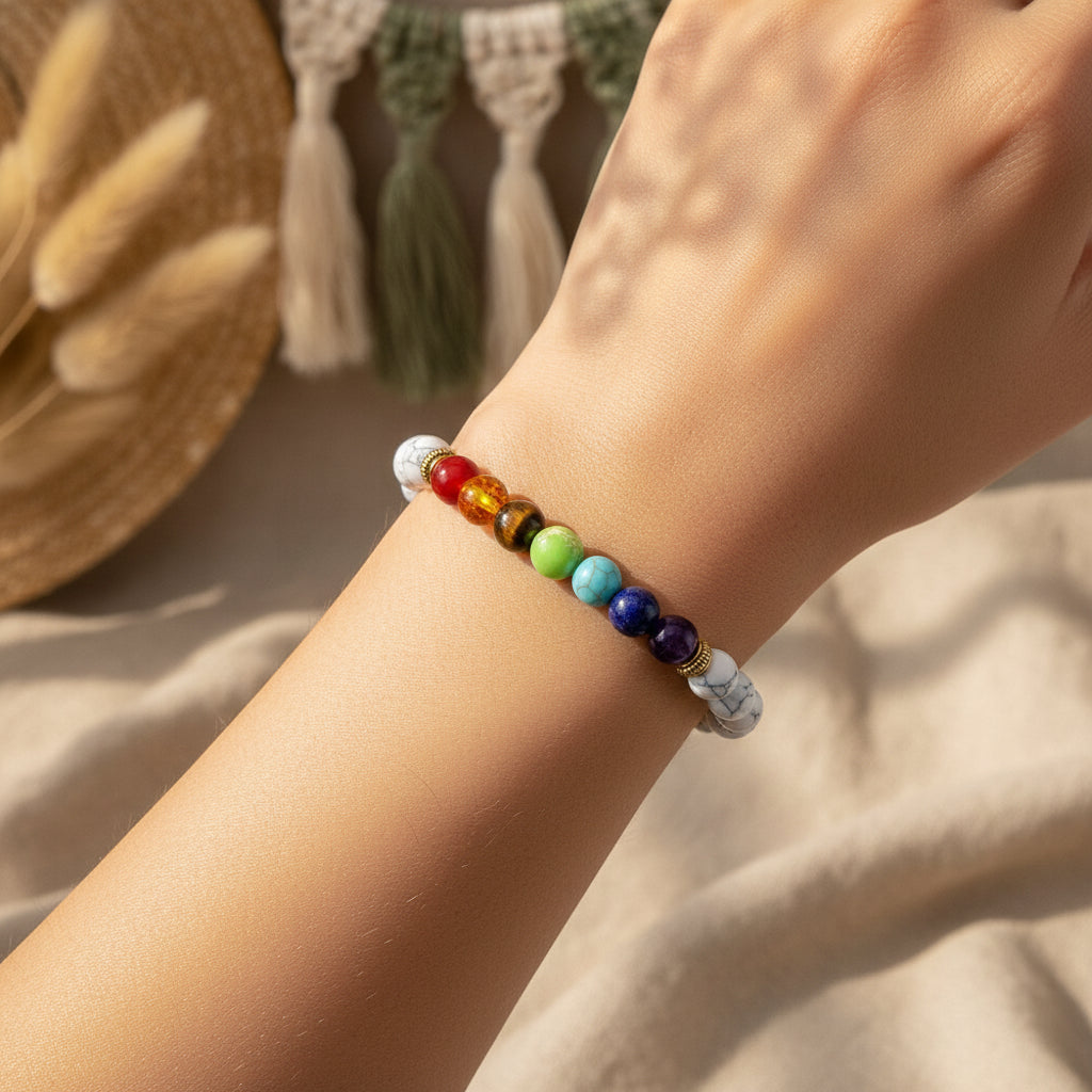 pulsera espiritual 7 chakras