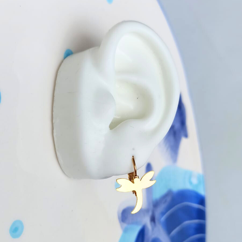 Aretes Libélulas Gancho Español
