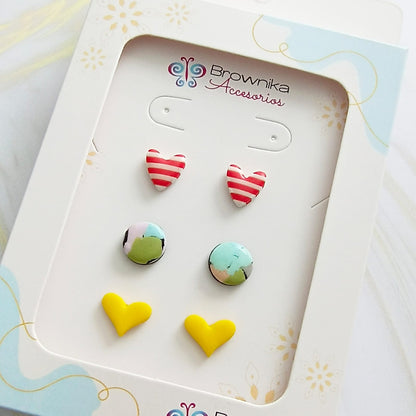 Set X3 Topos Artesanales Arcilla Polimérica