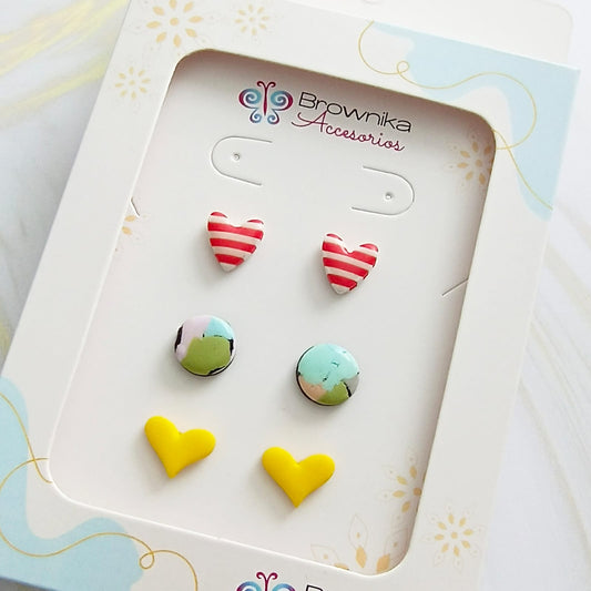 Set X3 Topos Artesanales Arcilla Polimérica