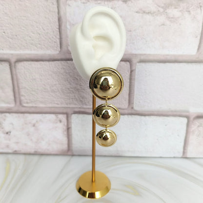 Maxi aretes para mujer