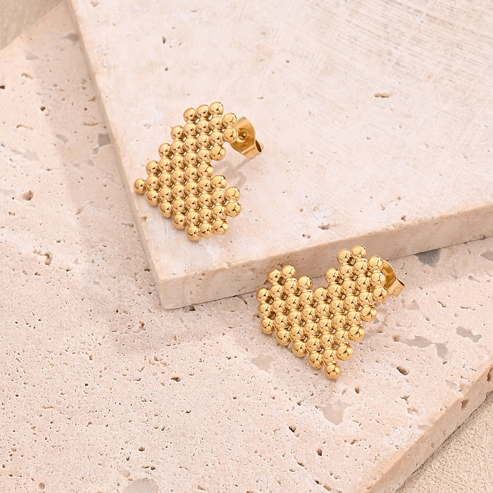 Topos Corazón con Miniesferas