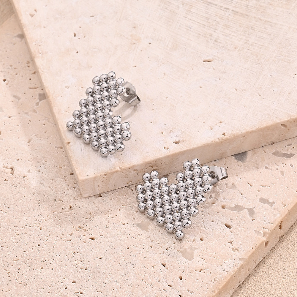 Topos Corazón con Miniesferas