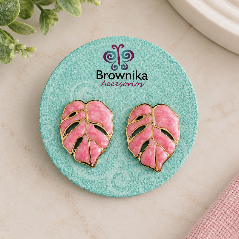 Aretes para Mujer esmaltados
