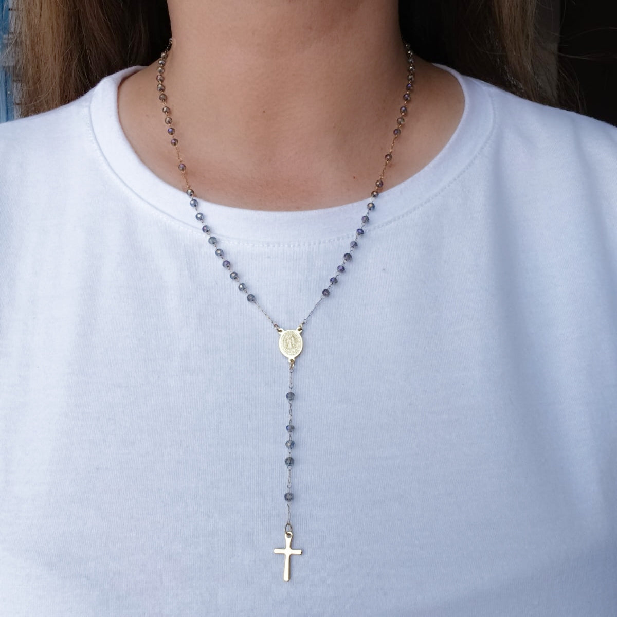 Rosario para Mujer Lila