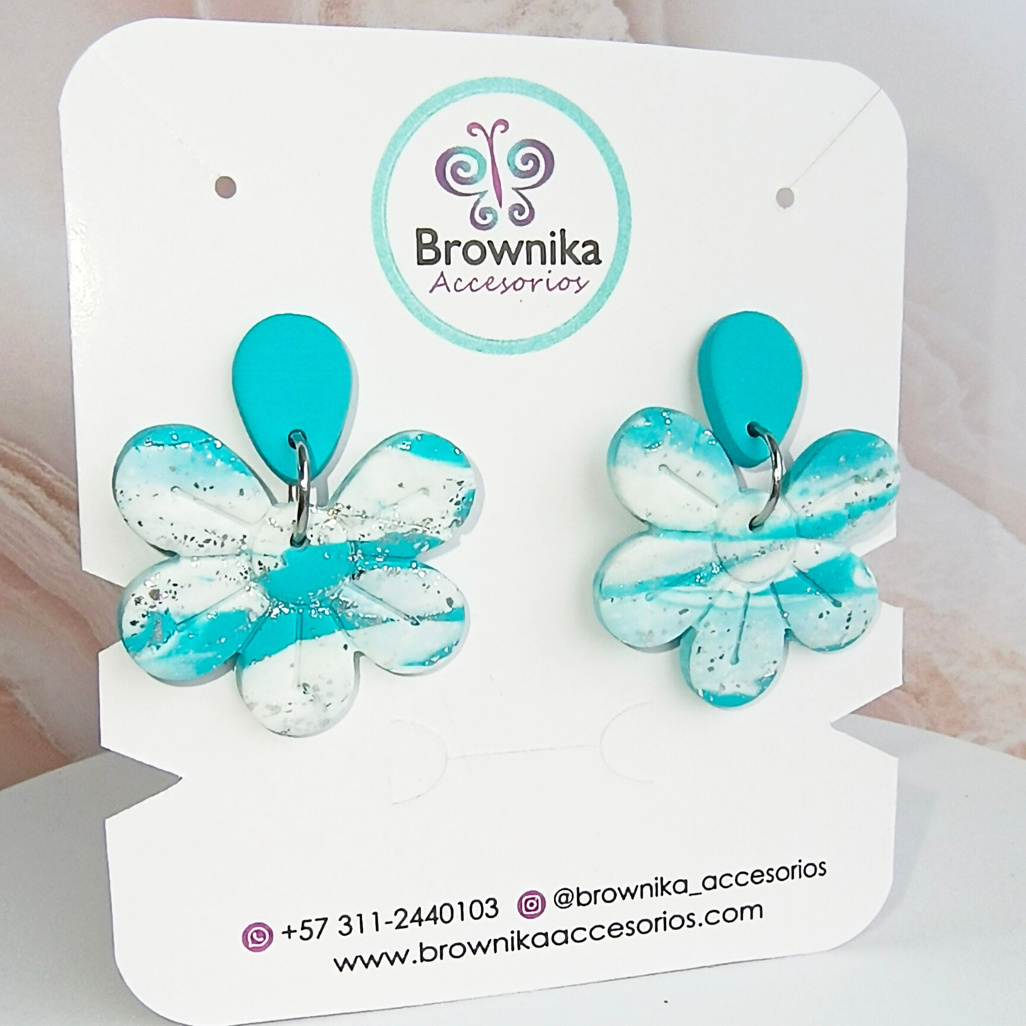 Aretes para Mujer Turqueza