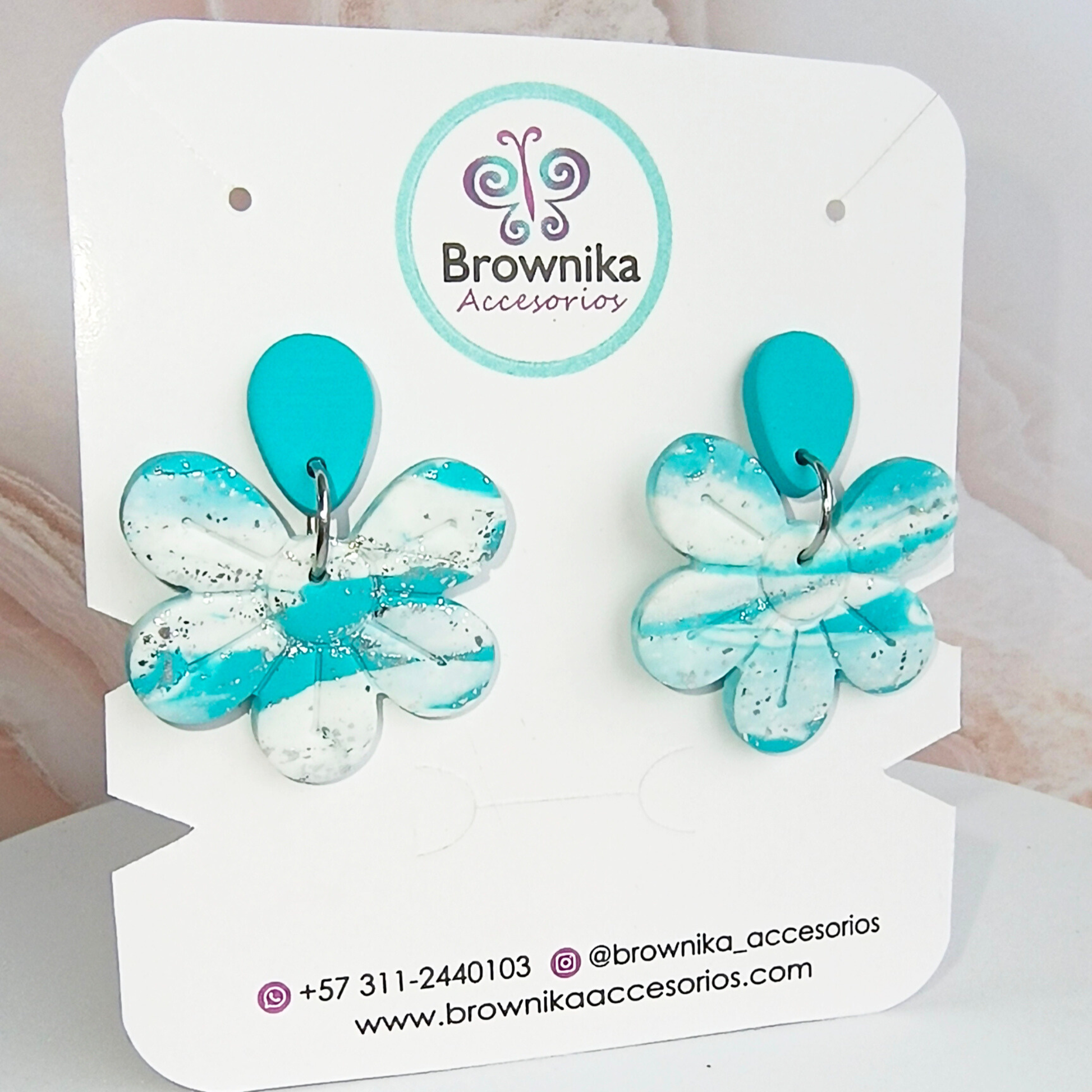 Aretes para Mujer Turqueza