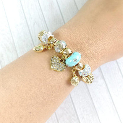 Pulsera corazón para mujer