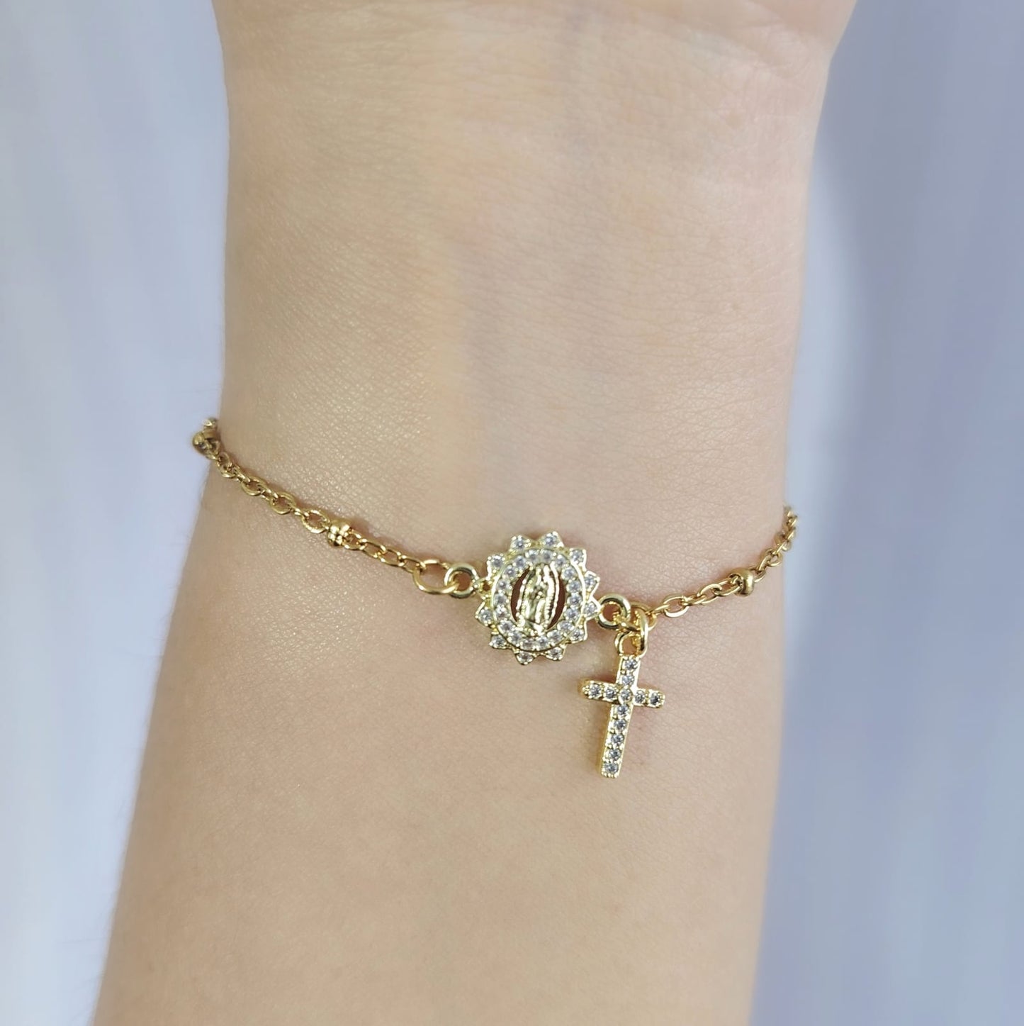 Pulsera Virgen para mujer