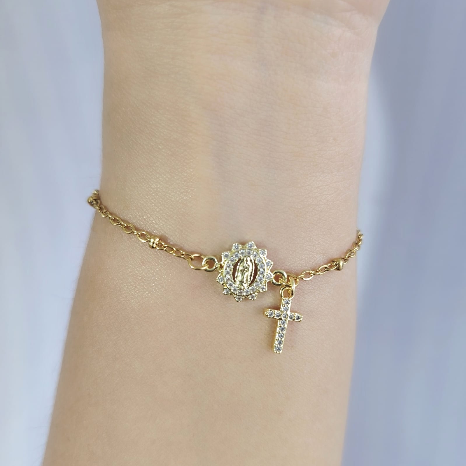 Pulsera Virgen para mujer