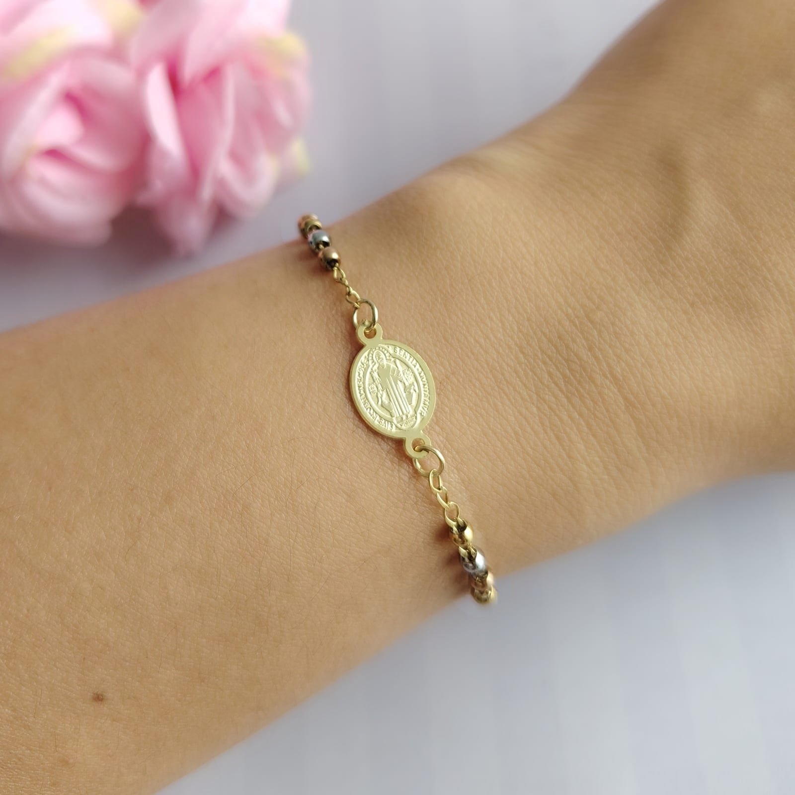 Pulsera San Benito Mujer