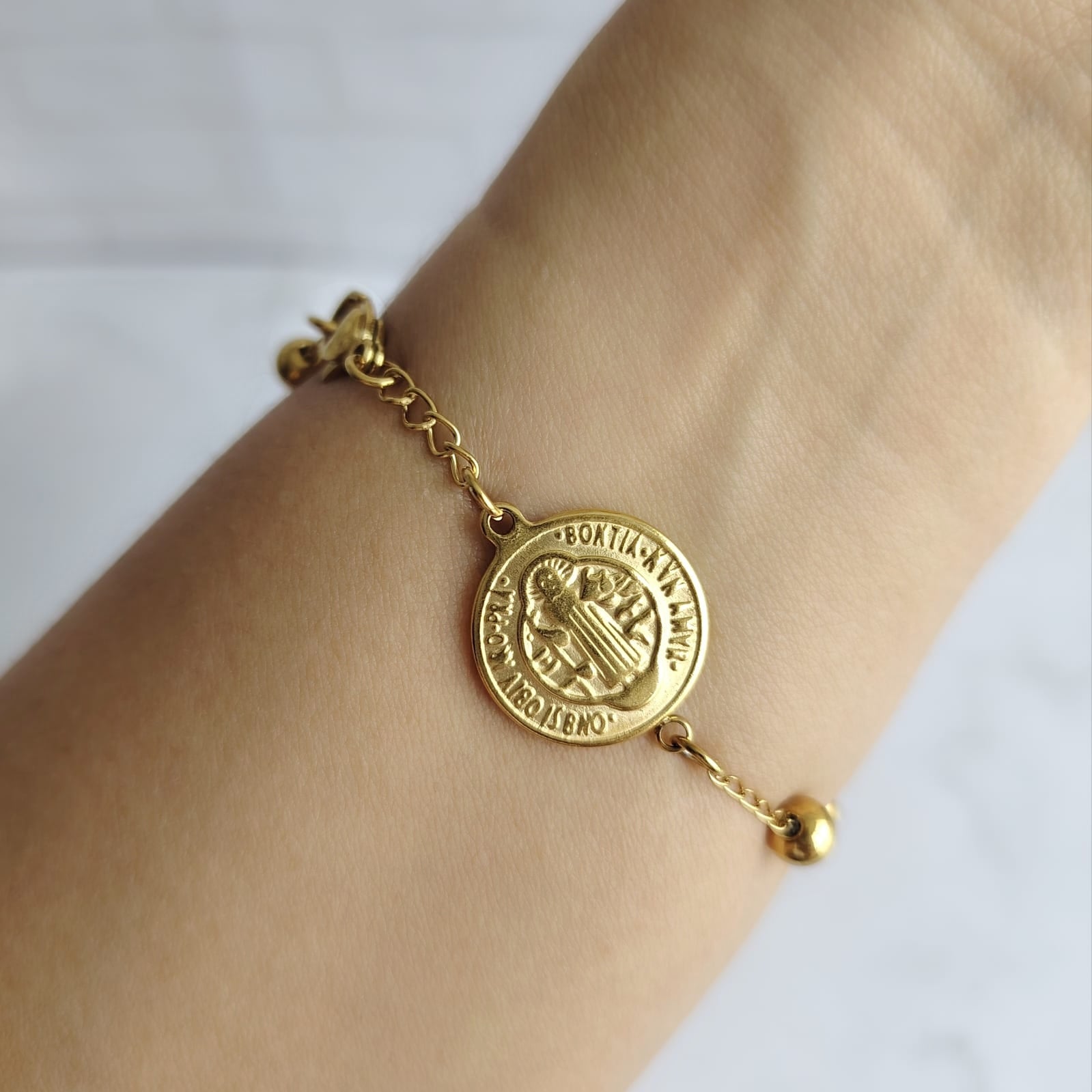 Pulsera San Benito para Mujer