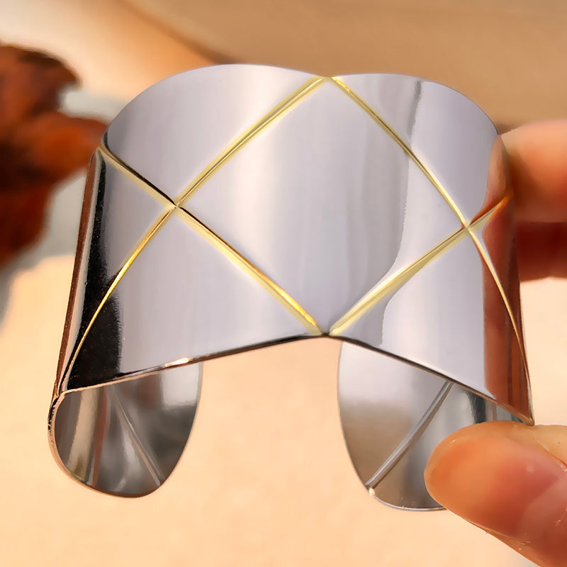 Brazalete Cleopatra Plateado