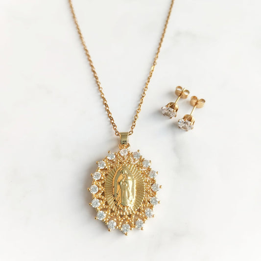 Cadena Virgen Guadalupe y Topos