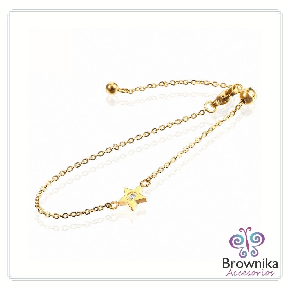 Pulsera Minimalista Estrella Circón