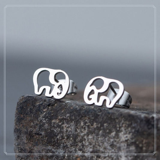 Topos Mini Elefantes Plateados
